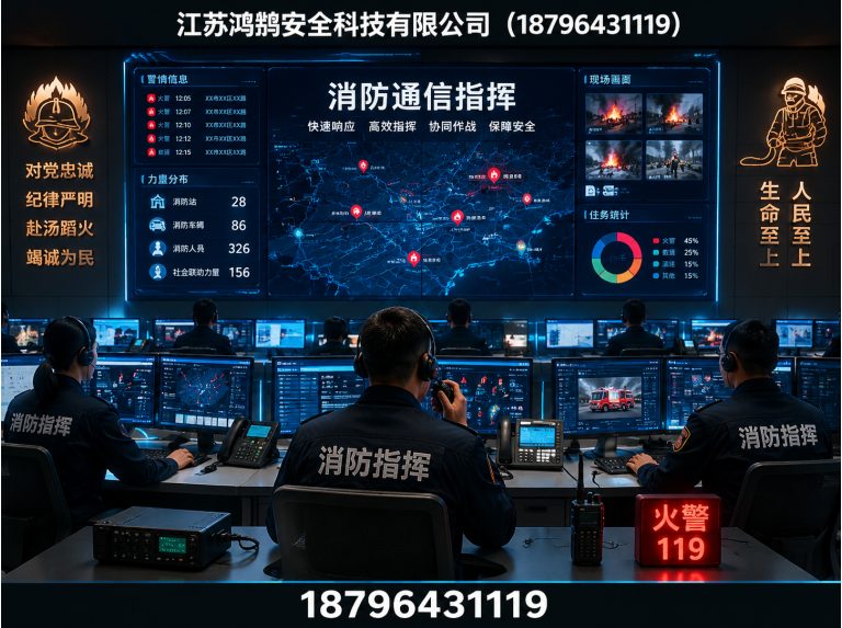 琼海智慧消防系统展示图
